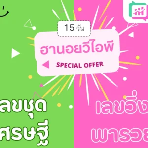 แพ็คคู่ ฮานอยวีไอพี 15วัน